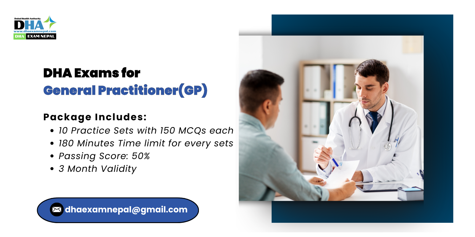 DHA Exams for General Practitioner(GP)